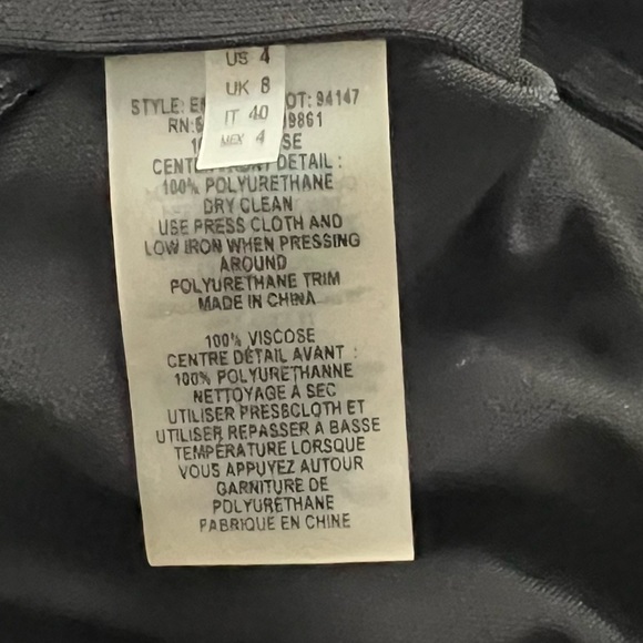 Elie Tahari jumpsuit, black, size 4 - Picture 5 of 16